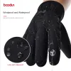 Перчатки Boodun Thermal Ski Gloves Мужчины Женщины Зимние флиновые водонепроницаемые теплые сноуборд снежные перчатки