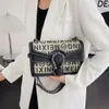 Grensoverschrijdende groothandel modemerk handtassen High-end damestassenketting Mode Veelzijdig crossbodyzadel met één schouder