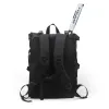 Bags Black Waterproof Polyester Tennis Badminton Bag GreatSpeed Large Capacity Unisex Modern Tennis Squash Racket Backpack Sports Bag
