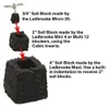 Ladbrooke Genuine Block Maker Mini 4 Hand Held - Most Popular Soil Blocking Tool, Made in England