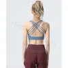 Soutien-gorge de sport de yoga pour femmes, haut de sport à fort impact, fitness, gilet de yoga, même style