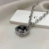 Designer-Vintage-Halskette, Choker-Kette, vergoldet, 925er Sterlingsilber, Halsketten-Anhänger, Statement-Mode, Damen-Hochzeitsschmuck, Accessoires für Damen und Herren