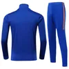 Tuta da uomo Survêtement Calcio Bambini Uomo Maglie da calcio Set Velluto invernale Abbigliamento Divise da allenamento per calcio 240313