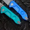 Coltello tascabile pieghevole Extrema-Ratio FRAME ROCK Lama in acciaio D2 lavato con pietra Lama in lega di alluminio T6 Maniglia da campeggio Attrezzo esterno Coltelli EDC BM 535 940