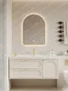 Bathroom Sink Faucets American Light Luxury Cabinet Solid Wood Intelligent Table Combination Integrated Ceramic Basin