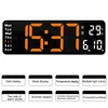 Wandklokken 13 inch digitale klok automatische helderheid dimmer timer countdown lichtdetectie met afstandsbediening voor thuis woonkamer