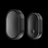 Sonnettes de porte Noir maison étanche USB ou alimenté par batterie sonnette sans fil 300M kit de sonnette de maison intelligente LED alarme de sécurité flashY240320