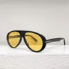 Lunettes De soleil Vintage pour hommes et femmes, verres dégradés colorés, en acétate, grande monture, Oculos De Sol, nouvelle collection 2024, livraison gratuite