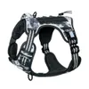 Pet Tactical Chest Back Towing German Animal Husbandry Metal Chain Large and Medium Dog Rope Explosion Proof Strap