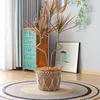 Vases Vine Weaving Flower Basket Art Pot Homestay Inn Decoration Planting