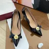 Designer SCARPE da donna scarpe eleganti con tacco eleganti sandali estivi in pelle spazzolata scarpe con scivolo décolleté con cinturino alla caviglia calzature di lusso donna tacchi alti festa di nozze