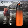 Bottiglie d'acqua FJbottle Borraccia in acciaio inossidabile da 600 ml / 21 once Thermos isolata a prova di perdite senza BPA per sport scolastici, palestra, ciclismo yq240320