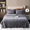 Одеяла зимнее одеяло из искусственного меха плюшевый пушистый чехол для дивана Гостиная украшение дома кровать изоляционный текстиль