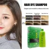 Shampoos 3 In 1 Black Hair Dye Brimless Shampoo Coloring Shampoo Nourishes Long Lasting For Men Women Bubble Gray Hair Dye Shampoo 500ml