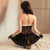 Sexy set sexy femme lingerie babydoll cosplay chat mii robe robe uniforme costume rôle exotic apparel sexy lingerie robe costumes sexe 24319