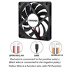 2sts YOUNUON 80mm 5V USB 80x80x10mm 8cm 12V 24V 8010 2PIN 3PIN Brushless DC Cooling Cooler PC CPU Computer Case Fan 240314