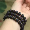 Strand Eaglewood Apple Old Materials Ebony Beads Bracelet