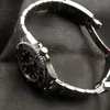 Montre de haute qualité d'usine propre M116610LN-0001 montre cadran noir bracelet en acier fin miroir en verre saphir 3135 mouvement mécanique automatique 40MM
