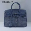 Handgemachte BK-Handtasche, kleine Menschenmenge, Designer, trendige Marke, Streich, Jeans, Tasche, Denim, modisch, vielseitig, eine Schulter, Umhängetasche aus echtem Leder