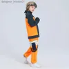 cosplay Anime Kostuums Luxe jongen anime ninja rollenspel kids fancy outfits Halloween party setC24320