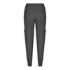 Pantalons pour hommes Hommes Workwear Bas Respirant Cordon Cargo avec multi-poches Taille élastique pour pantalon coupe ample à la cheville