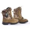 Fitness Schoenen Winter Jacht Dikker Wol Warme Snowboots Mannen Outdoor Wandelen Skiën Vissen Camo Antislip Waterdicht Katoen gewatteerd Hoog