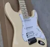 chitarra elettrica personalizzabile corpo in mogano manico in acero vernice brillante ad alta definizione spedizione veloce f CORPO MARRONE