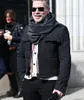 Giacche da uomo Tendenza europea americana Stile motociclistico Tracolla Giacca corta in lana Moda uomo Autunno Inverno Primavera Cappotto da moto casual