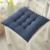 Oreiller 40 40 cm siège en coton perlé intérieur/extérieur jardin patio maison cuisine bureau canapé chaise coussin doux textile