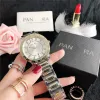 2024 New womens Designer Watches Automatic Luxury brand design 14k gold zircon calendar dial party watch