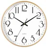 Wall Clocks Fashion Silent Clock Simple Hanging Home Living Room Punch-free Calendar