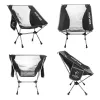 Furnishings Portable Collapsible Moon Chair Fishing Camping Bbq Stool Folding Extended Hiking Seat Garden Ultralight Office Home Furniture