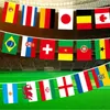 Party Decoration Hoisting Flags of the World Pendant Sports Club Events Banner Polyester International Decor