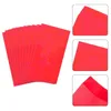 Envoltório de presente 25 pcs envelope vermelho selo horizontal envelopes chineses dinheiro sorte papel jóias bolsa de armazenamento noiva