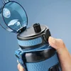 Uzspace Sports Water Bottles Gym Thiprooflabroof Portable Shaker Outdoor Travel Kettle Blastic Drink Bottle BPA Free 240314