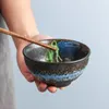 Schüsseln 4,5 Zoll japanische Reisschüssel Kreativität Haushalt 5 Zoll Keramik Restaurant Suppe Nudel Küchengeschirr
