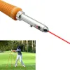 Aiuta il correttore dell'oscillazione del golf Allenatore dell'aereo laser Golf SwingPlane Aiuto per l'allenamento Puntatore da golf Direzione del punto laser Accessori da golf