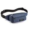 Outdoor-Taschen Taillentasche Uni Fanny Pack Mode Männer Leinwand Messenger Shoder Drop Lieferung Sport im Freien Dhex7