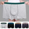 Onderbroeken Heren Shorts Slips Ademend Slim Fit Ondergoed Comfortabel Grote maten Heren Mid-rise Patchwork Kleur Voor