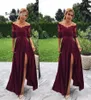 Off The Shoulder Split Prom Party Dresses Evening Wear In Stock s Highend Occasion Dress6271261