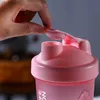 Su Şişeleri 400 ML Peynir altı suyu protein tozu Şişe Spor Fitness Şişesi Dış Mekan Taşınabilir Plastik İçme Şişesi Spor Shaker Şişesi YQ240320