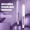 Żelazę 2 na 1 płaskie żelazne prostownice włosów Regularna temperatura 26 mm Curling Iron Electric Wodahtener z cyfrowym wyświetlaczem