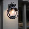 Lampa ścienna American Iron Antique Outdoor El Waterproof Courtyard Balcony Brama