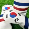 에이즈 골프 클럽 우드 헤드 커버, 방수 및 내구성, 레인 커버, 고품질 PU, 1 #3 UT, 한국
