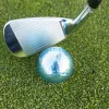 Diametro delle palline Circa 42,7 mm Pallina da golf placcata da 6 pezzi Obiettivo di apertura della partita fantasia Miglior regalo Costruzione durevole per eventi sportivi