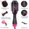 Brosses Sèche-cheveux brosse professionnelle Anti frisottis une étape volumateur brosses à cheveux HotAir pour femmes brosse de sèche-cheveux longs et épais