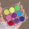 Nail Glitter Chunshu Bradient Powder Neon Pubment Tradual Patting Chrome Parings for Nails Art Manicure Decoration Tools 9co DIY