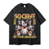 CPFM KAN YE mens t shirt designer t shirt Hell star camisa tendência retro de manga curta ka nye camisa roupas de moda de rua verão masculino estampado personagem camiseta