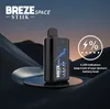 100% autentisk Breze Stiik Space 6000 Puffs engångsvapspenna 13 ml Förfylld pod med 1500 mAh batteri icke-rechargeble 10 smak 2/5% e cigaretter