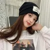 Berets Elastische Mode Einfarbig Koreanischen Stil Sommer Frühling Frauen Beanie Stapeln Motorhaube Gestrickte Hut Männer Schädel Kappe